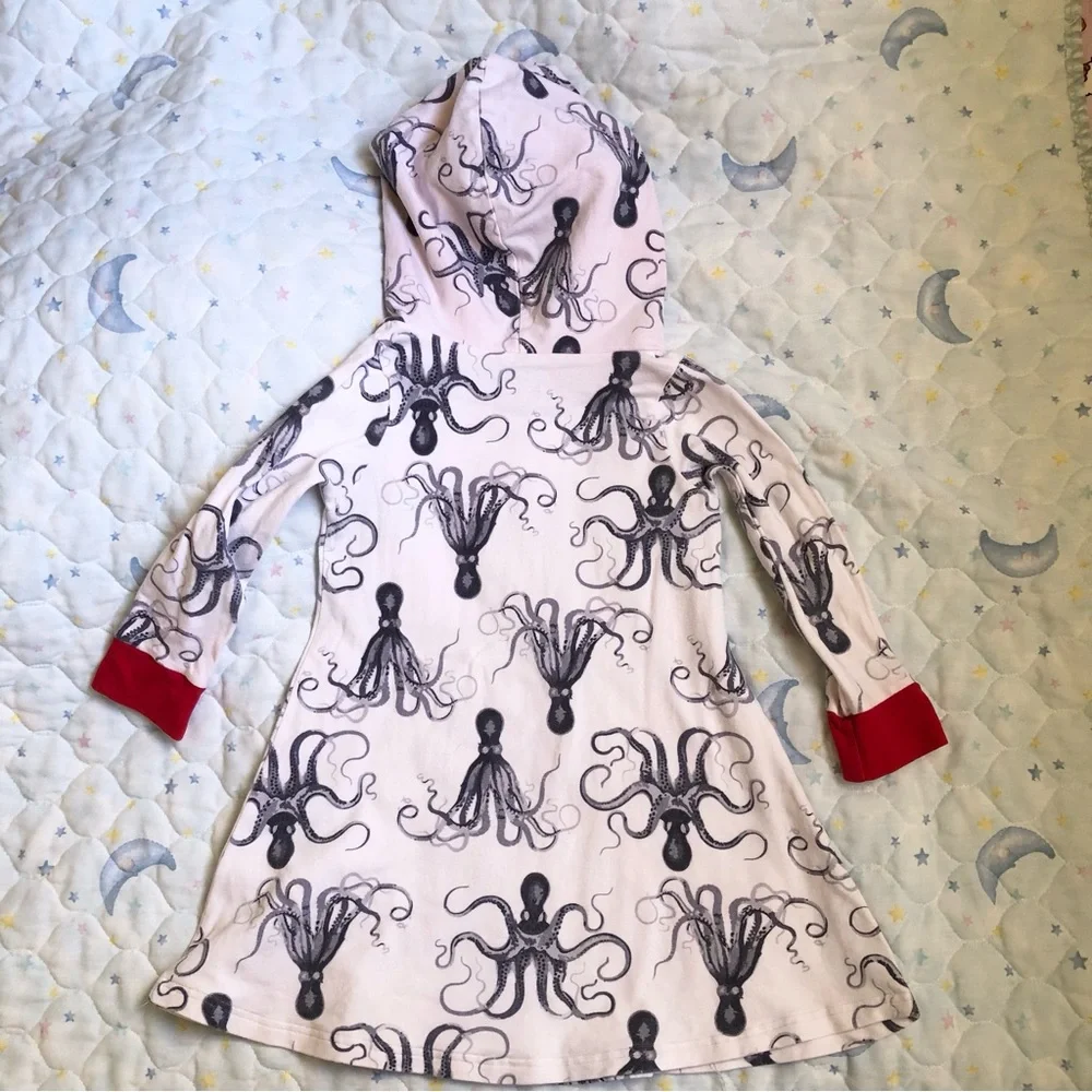 Octopus hooded dress peplum - Picture 6 of 6